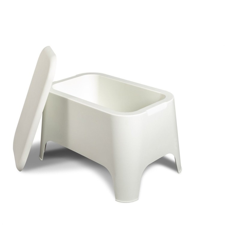 Set da  giardino Petra white 2 poltrone + tavolino