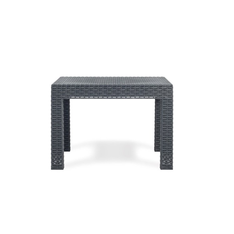 Set Matilde 2 poltrone e 1 tavolo da giardino color antracite