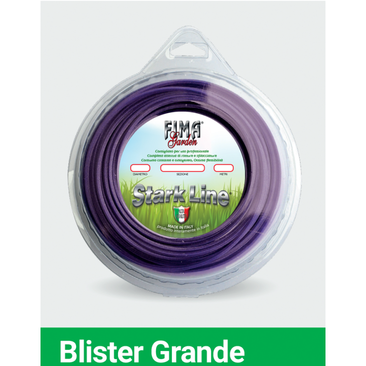 Filo tondo  Stark line in alluminio disponibile con vari diametri - 2,4mmx82mt