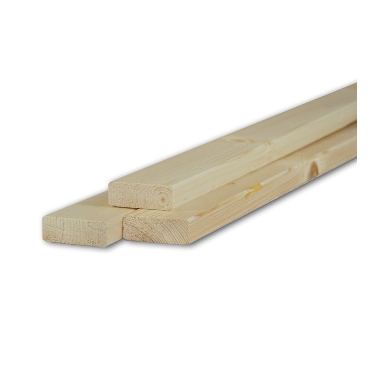 Listello di Abete Piallato  su 4 lati 20 x 55 x 2000mm