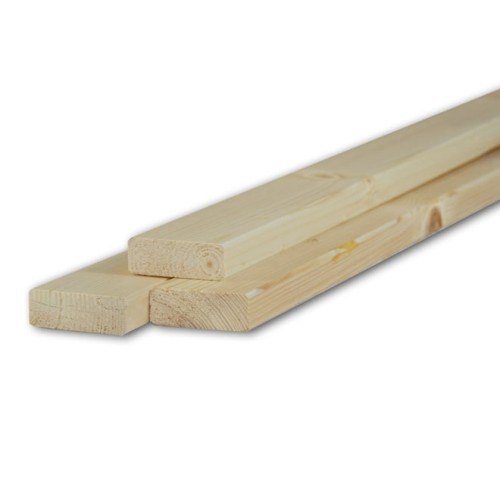 Listello di Abete Piallato  su 4 lati 20 x 55 x 2000mm