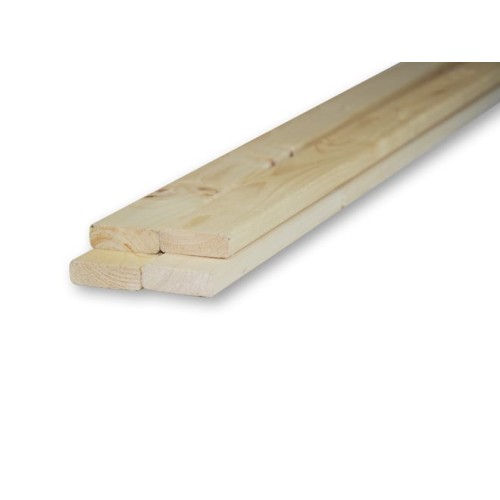 Listello Abete piallato su 4 lati 15 x 45 x 2000 mm - 5 pezzi