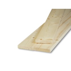 Listello Abete Piallato su 4 lati 20 x 80 x 2000 mm