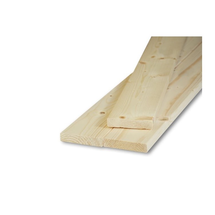 Listello Abete Piallato su 4 lati 20 x 80 x 2000 mm