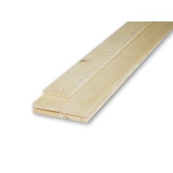 Listello Abete piallato 10 x 80 x 2000 mm