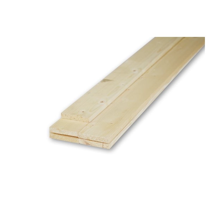 Listello Abete piallato 10 x 80 x 2000 mm