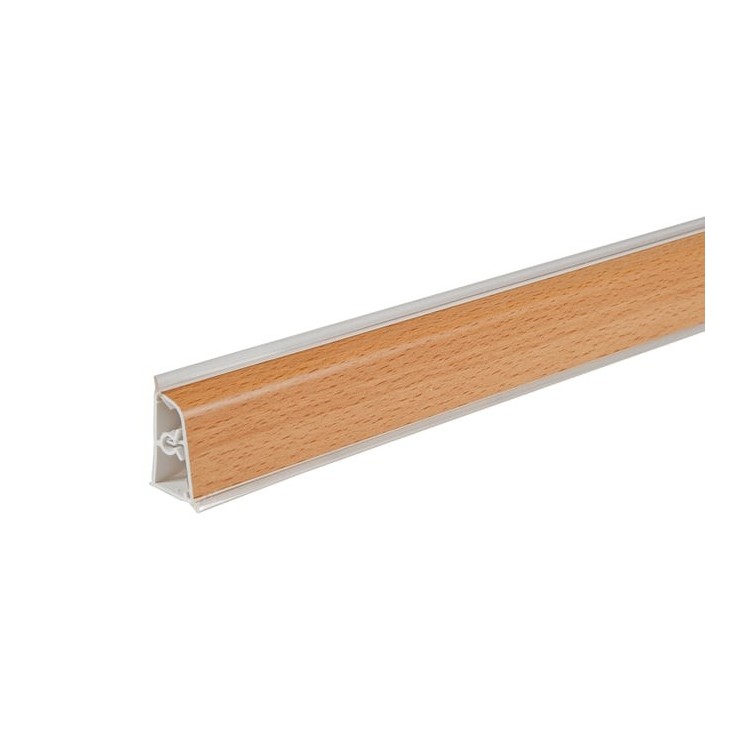 Alzatina per top cucina 40 x 3000 mm vari colori - Noce chiaro