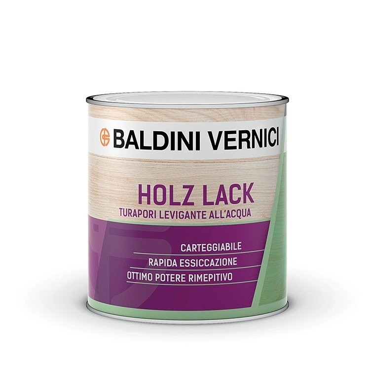 HOLZ LACK Turapori levigante all’acqua