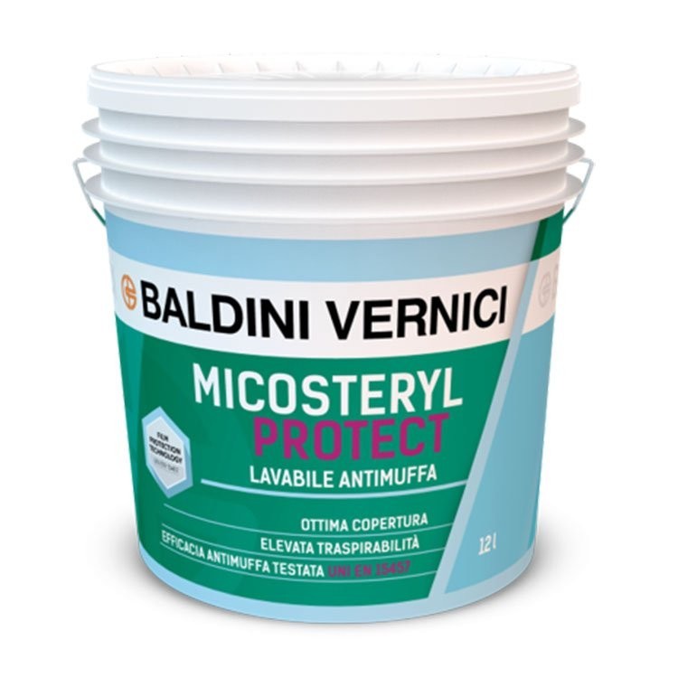 Micosteryl Protect – Idropittura lavabile antimuffa 4 L - 12L