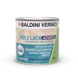 Holz Lack Advance Impregnante a cera all’acqua 0,75 L - Bianco