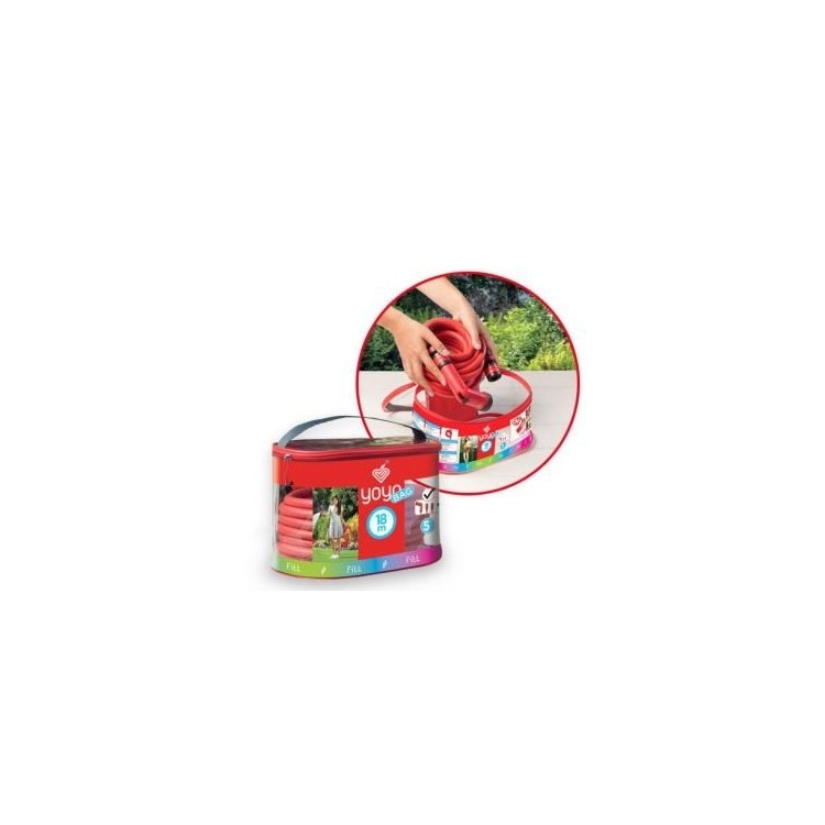 Tubo estensibile da giardino per irrigare YOYO BAG 18 MT