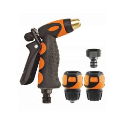 Pistola a spruzzo per irrigazione con 2 raccordi G.F