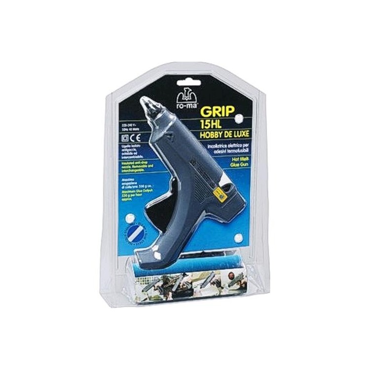 Pistola colla a caldo 40w Grip 15HL
