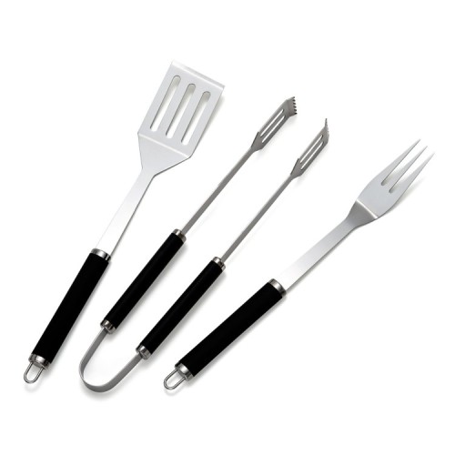 bbq tool set  di posate in acciaio inox 3 pezzi