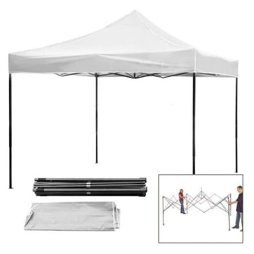 Gazebo Vietri Sud 3 x 3 m colore bianco