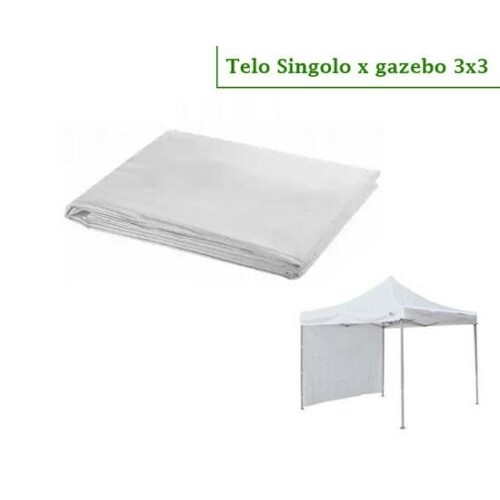 Parete laterale singola per gazebo Vietri sud 3 m