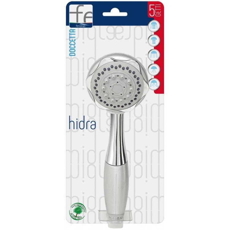 Doccetta linea Hidra diametro 10 cm 5 funzioni