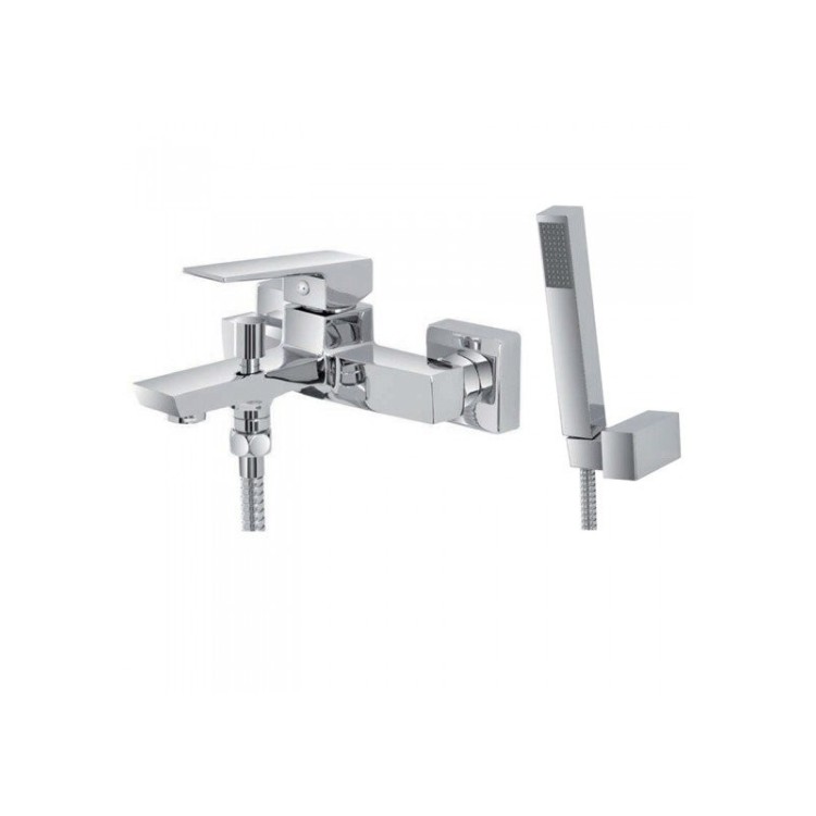 Miscelatore monocomando  per vasca linea Quatra
