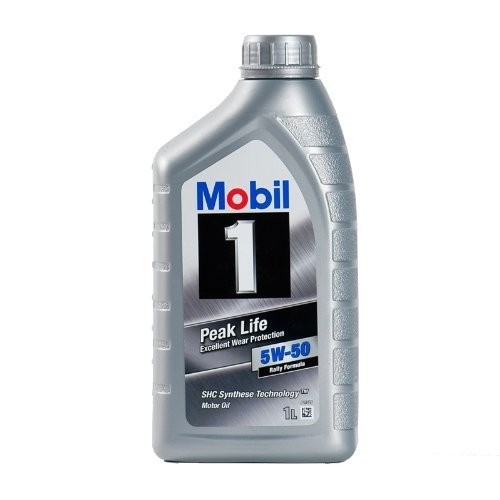 Mobil Peak Life  5W-50  lubrificante per auto da 1L
