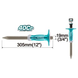 Total Scalpello a Punta Largo 40Cr - Industrial