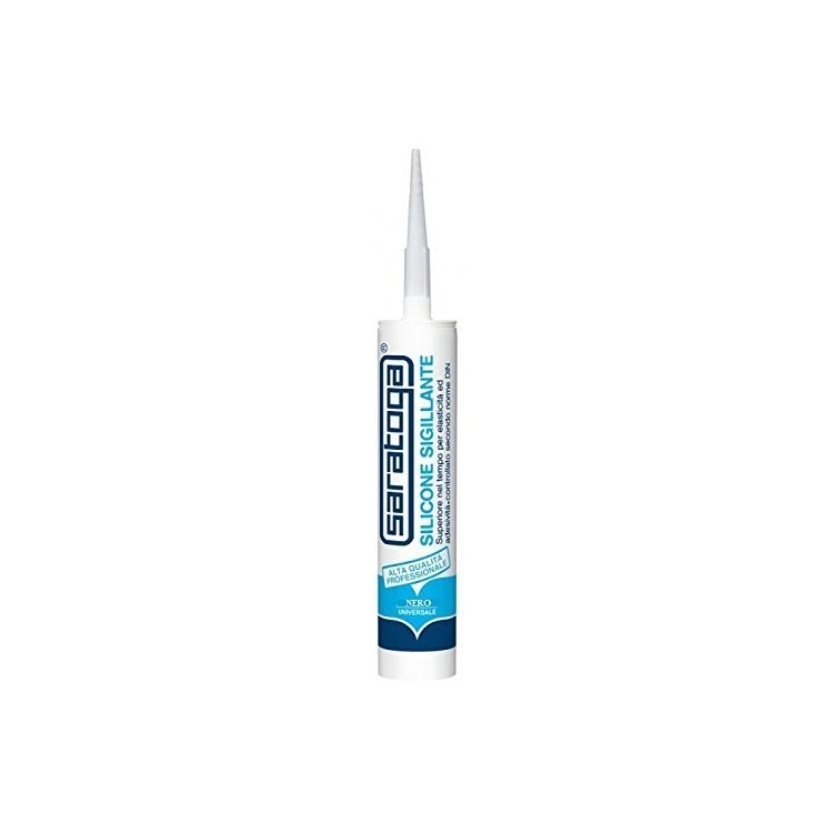 Saratoga Silicone  Sigillante Universale Nero