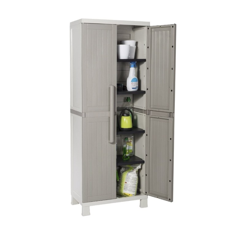 Toomax Armadio Wood Midi Tutto Piani 65 x 37 x 173 cm