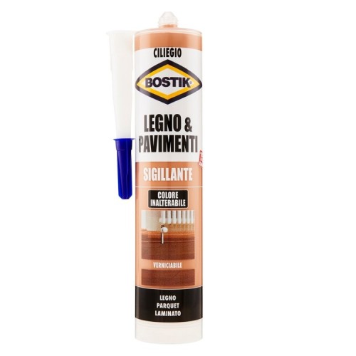 Bostik Sigillante Legno & Pavimenti Vari Colori da 300 ml - Ciliegio