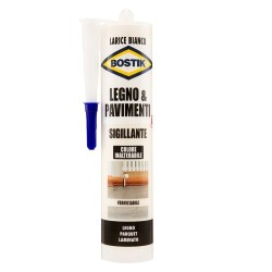 Bostik Sigillante Legno & Pavimenti Vari Colori da 300 ml - Larice bianco