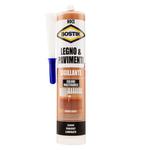 Bostik Sigillante Legno & Pavimenti Vari Colori da 300 ml - Noce