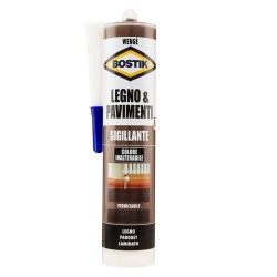 Bostik Sigillante Legno & Pavimenti Vari Colori da 300 ml - Wengè