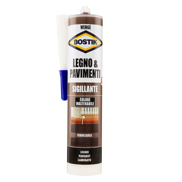 Bostik Sigillante Legno & Pavimenti Vari Colori da 300 ml - Wengè
