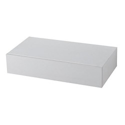 Mensola Colore Bianco con Cassetto Porta Oggetti