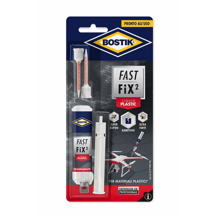 Bostik Fast Fix Liquid Plastic colore trasparente da 10 g