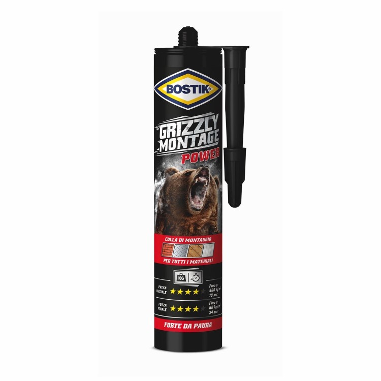 Bostik Grizzly Montage Power 370g | Adesivo di Montaggio