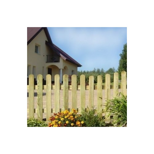 Recinzione in legno pesante L 200 x H 80-100-120 cm - 60x200