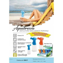 CFG VENTILATORE PORTATILE NEBULIZZANTE - Azzurro