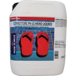 Correttore pH Meno 15% 5L Piscina Semplice | pH Meno Piscina