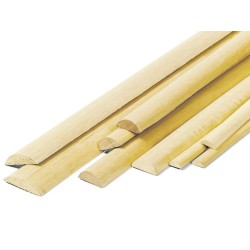 Pircher Bastoni Mezzo Tondi in legno di Kotò