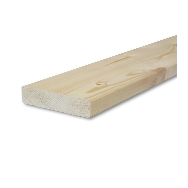Listello Piallato Abete su 4 lati 20x115x2000 mm
