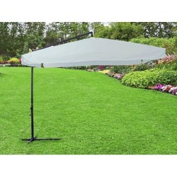 OMBRELLONE QUADRO CON BRACCIO LATERALE 3x3 m - Bianco