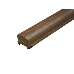 Corrimano Sagomato in legno di Ayous Vari Colori - Ayous Grezzo