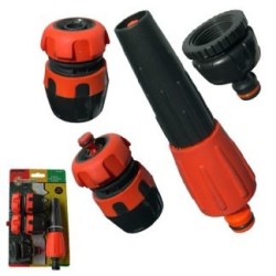Kit irrigazione lancia con raccordi 4 Pz. Blumen Garten