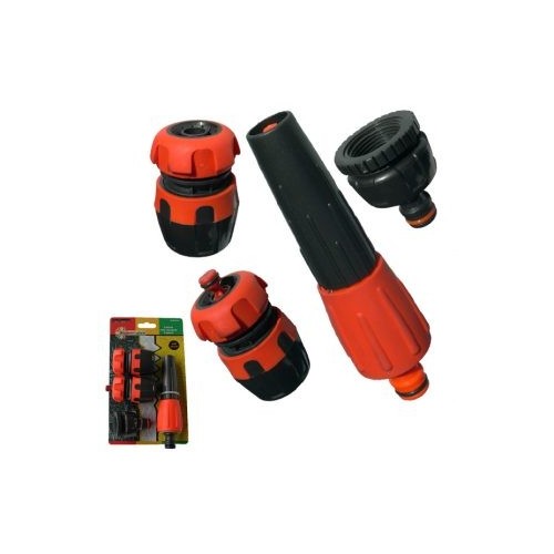 Kit irrigazione lancia con raccordi 4 Pz. Blumen Garten