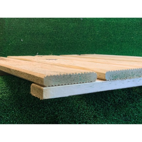 Pedana Modulare di Pino Impregnato Grezzo 10 PZ