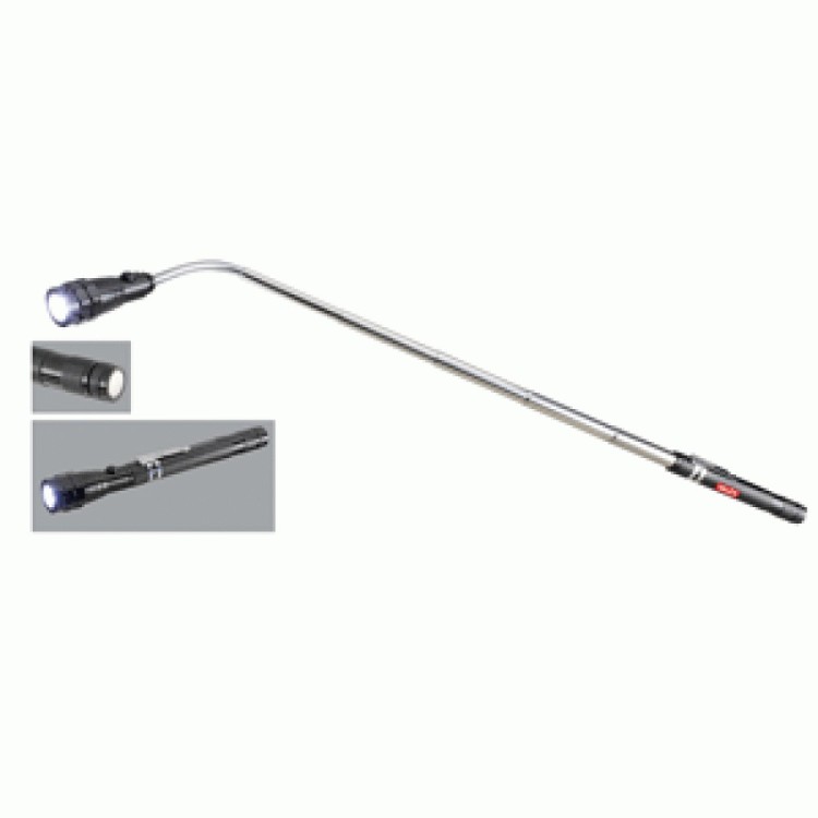 Valex Torcia Telescopica con 2 Magneti ai Capi