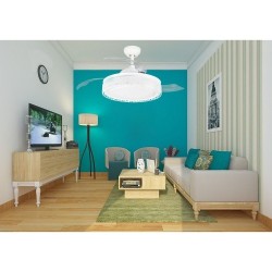 Ghost Ventilatore A Soffitto Con Pale a Scomparsa 2