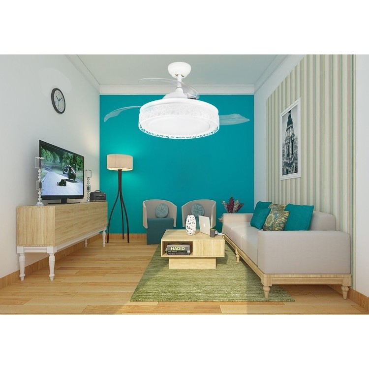 Ghost Ventilatore A Soffitto Con Pale a Scomparsa