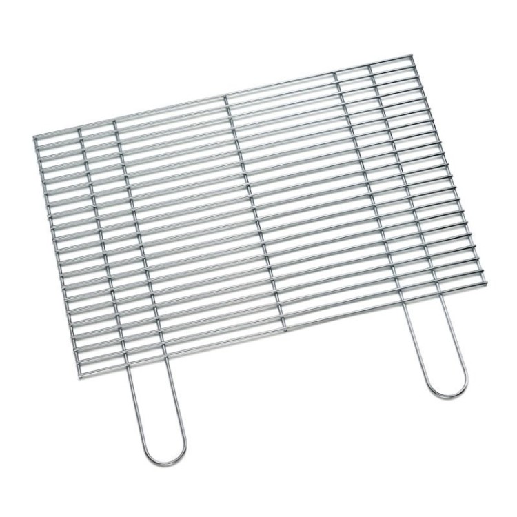 BBQ Griglia in acciao inox 60 X 40 cm diametro 0,5 cm