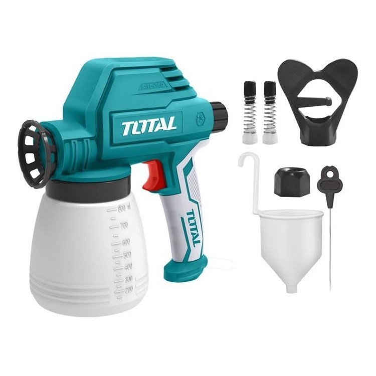 Total Verniciatore a Spruzzo 100W con Accessori