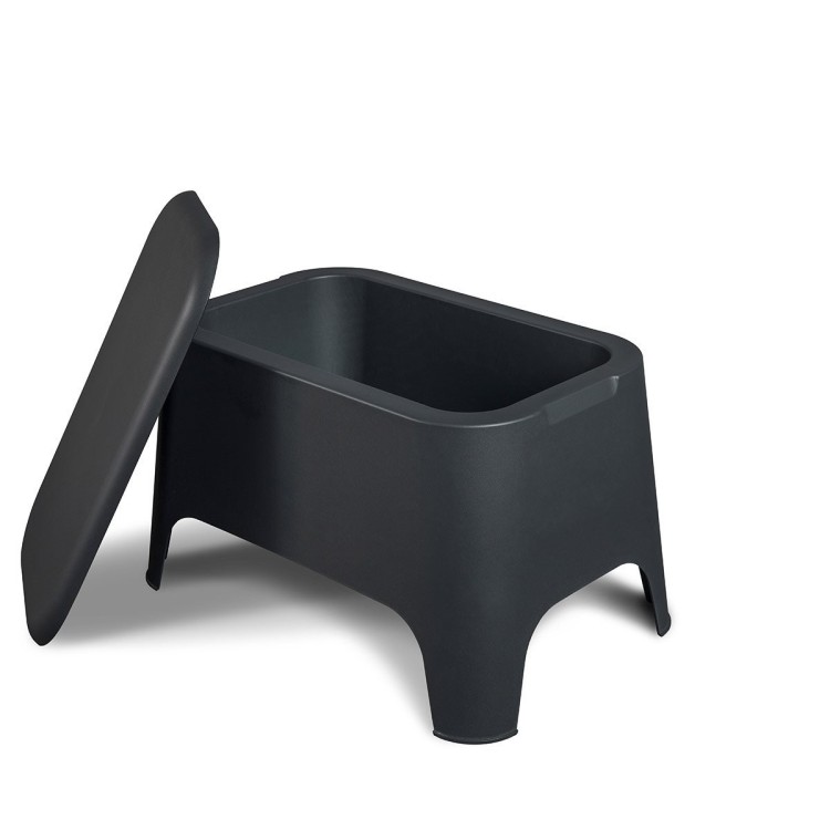 Set da  giardino Petra Antracite 2 poltrone + tavolino